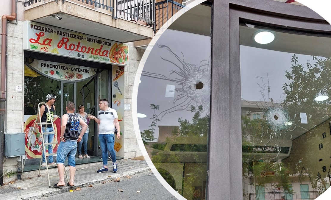 la rotonda intimidazioni