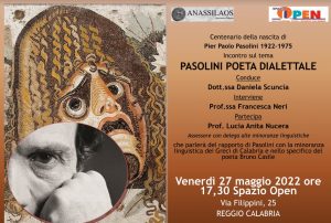 pasolini poeta dialettale reggio calabria