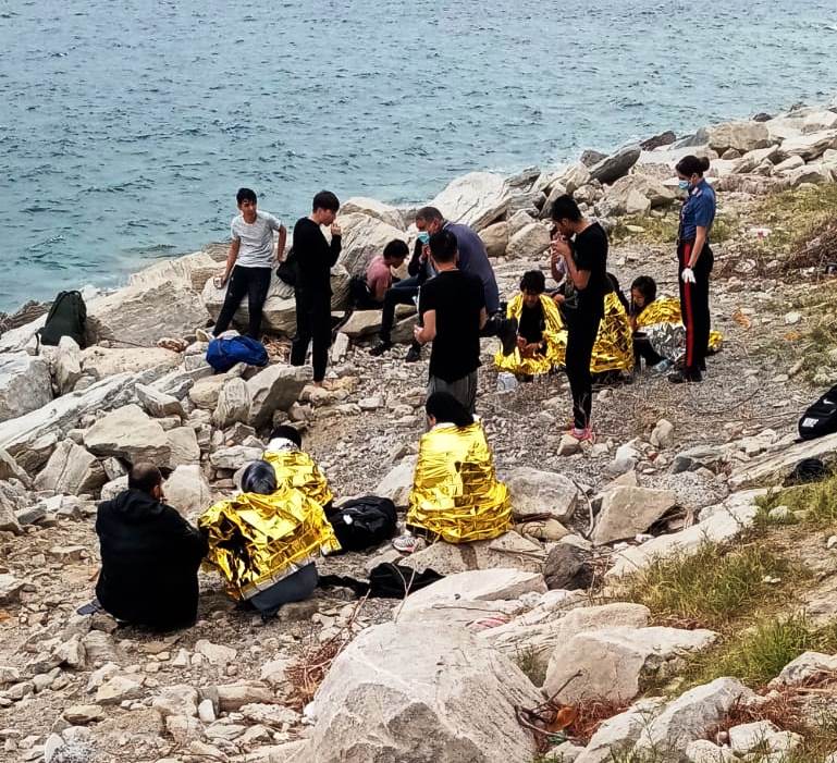 sbarco migranti