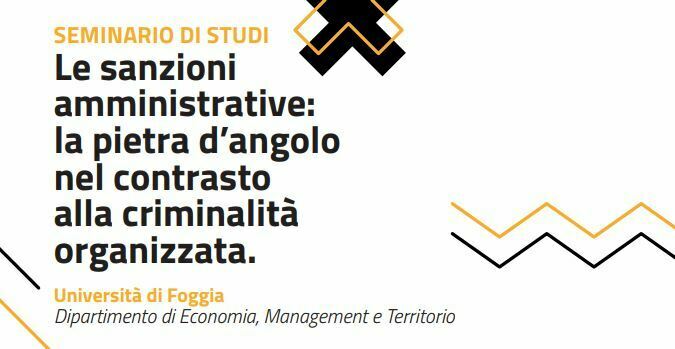 seminario sanzioni criminalità foggia