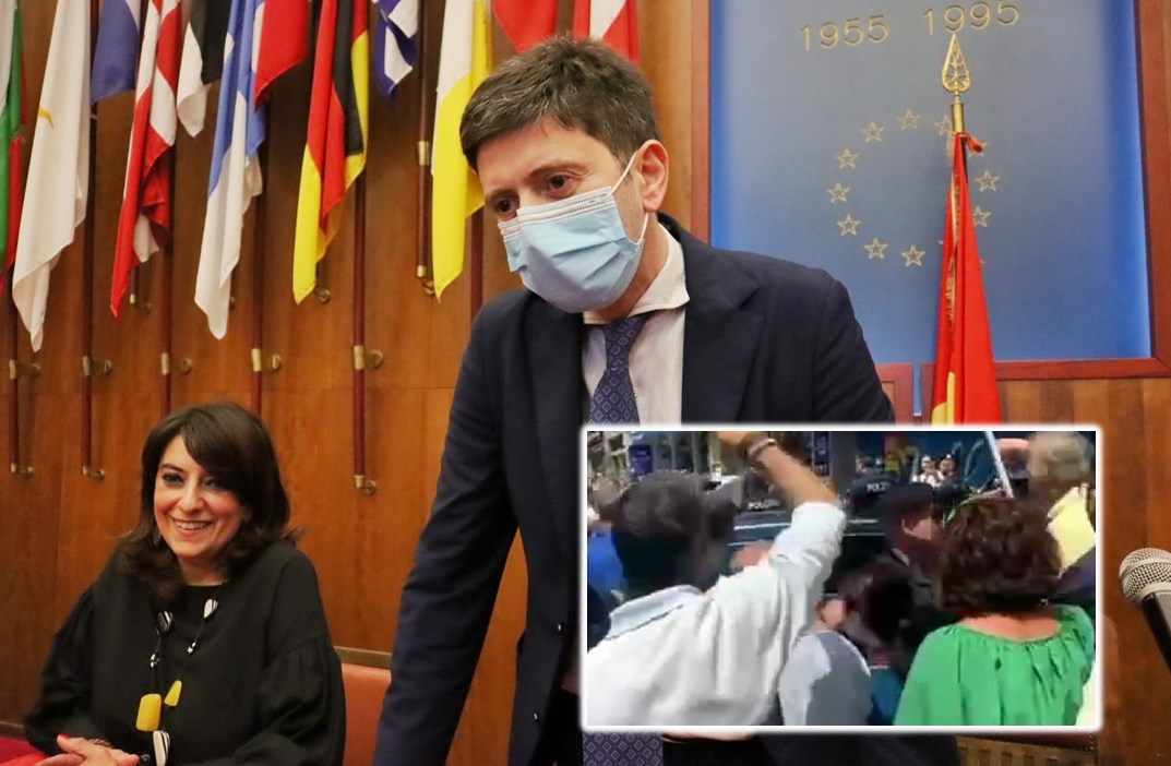 speranza contestato a palermo