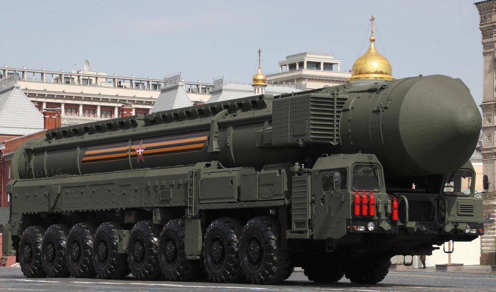 Missile balistico Yars Russia