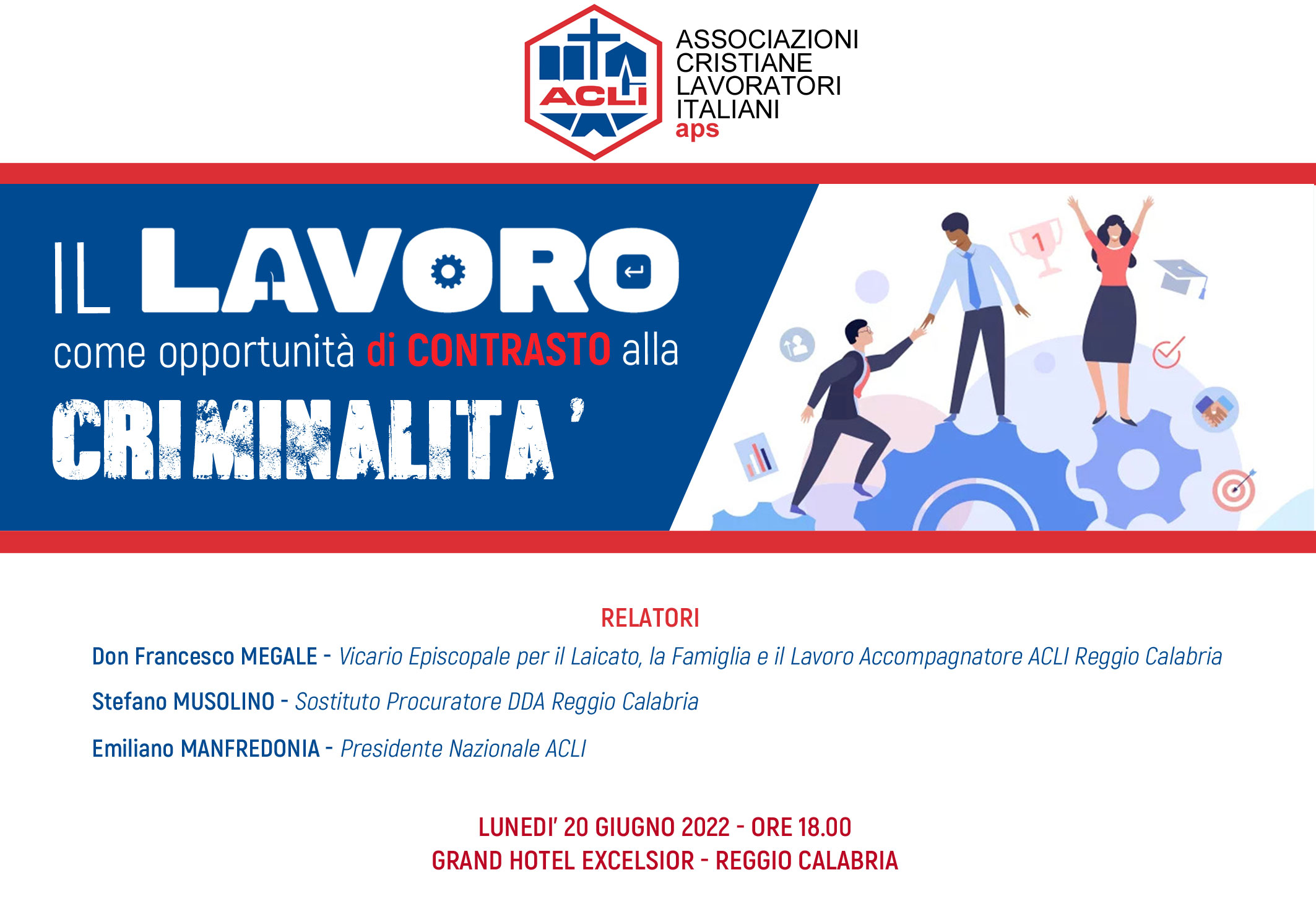 acli reggio cal 20 giugno