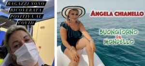 angela mondello ricoverata covid