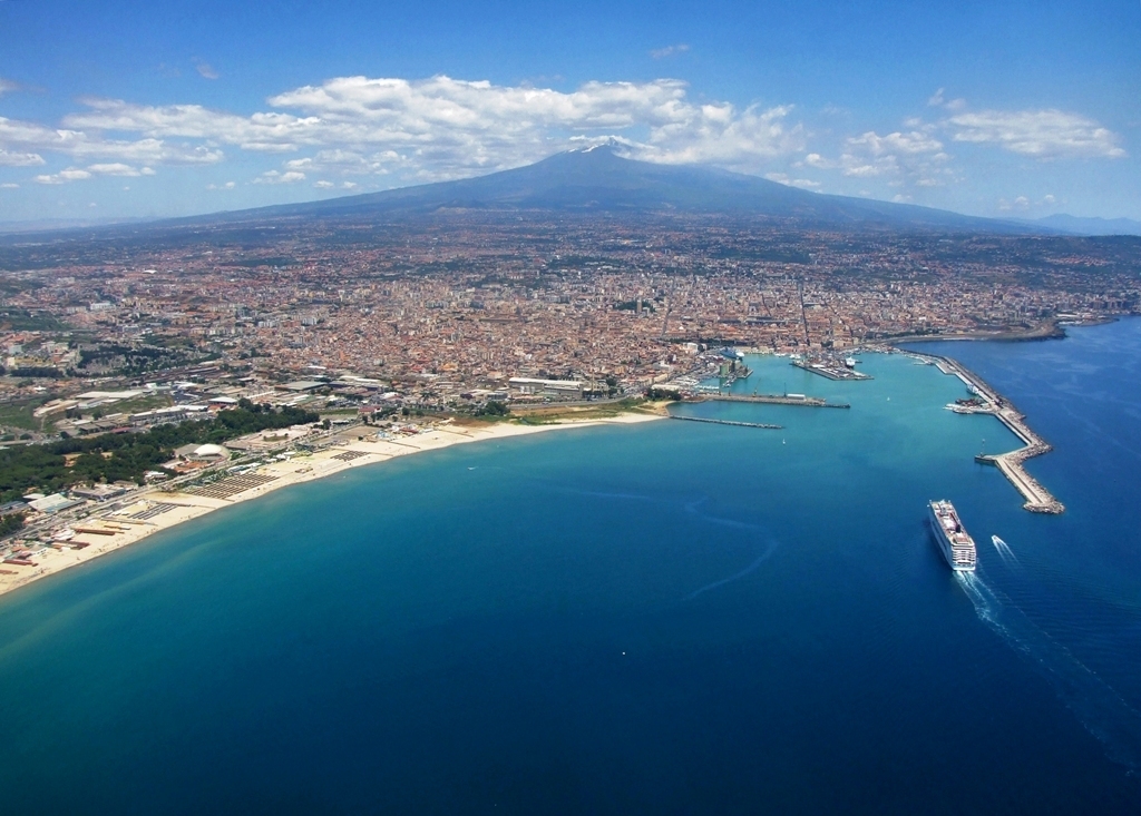 catania dall'alto