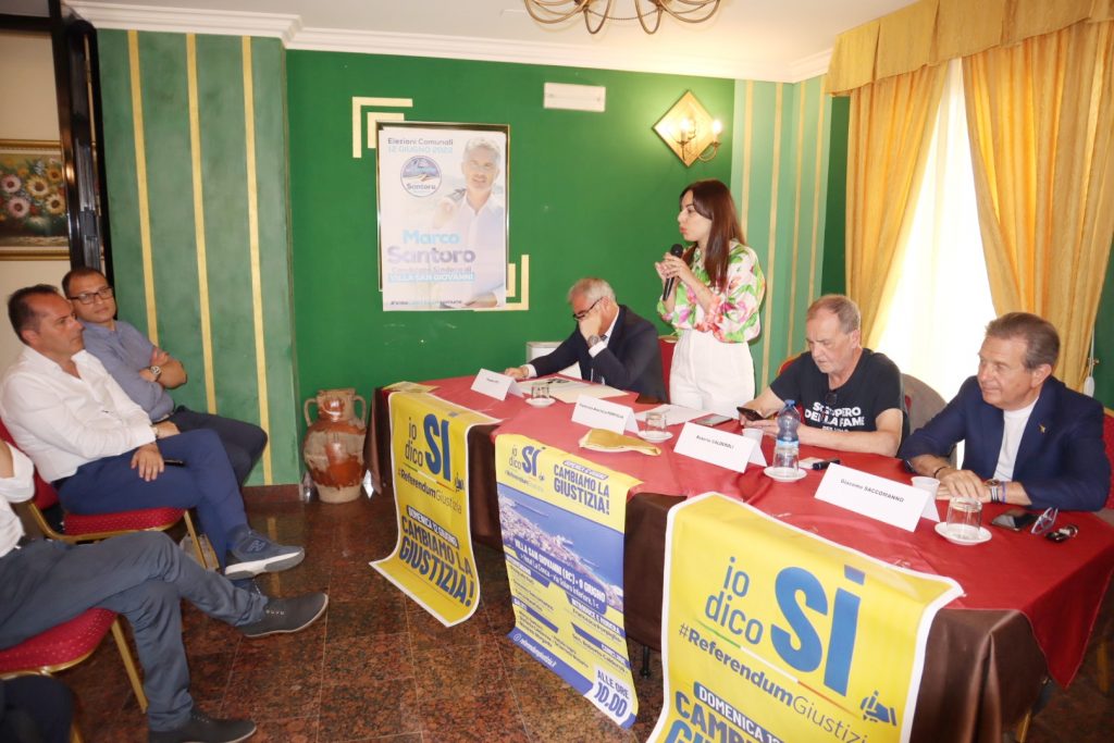 conferenza stampa referendum si giustizia calderoli