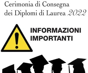 consegna diplomi laurea messina