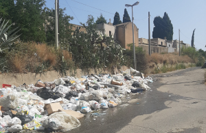 degrado cimitero catona
