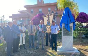 inaugurata stele Domenico Antonio Pisani