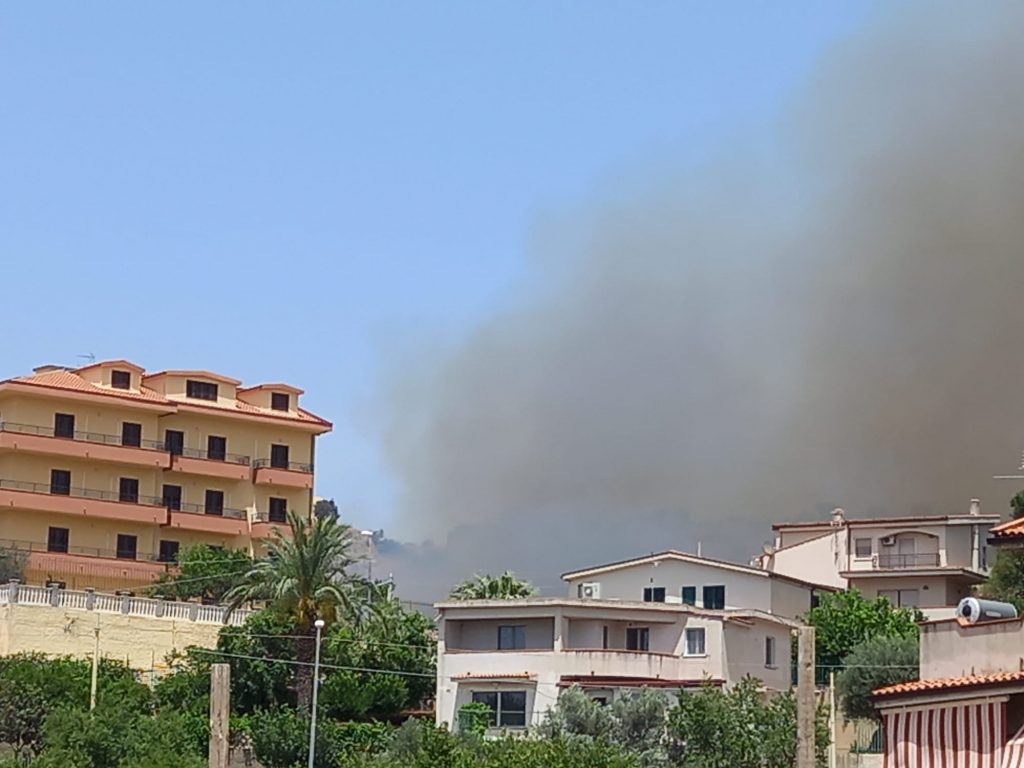 incendi reggio calabria