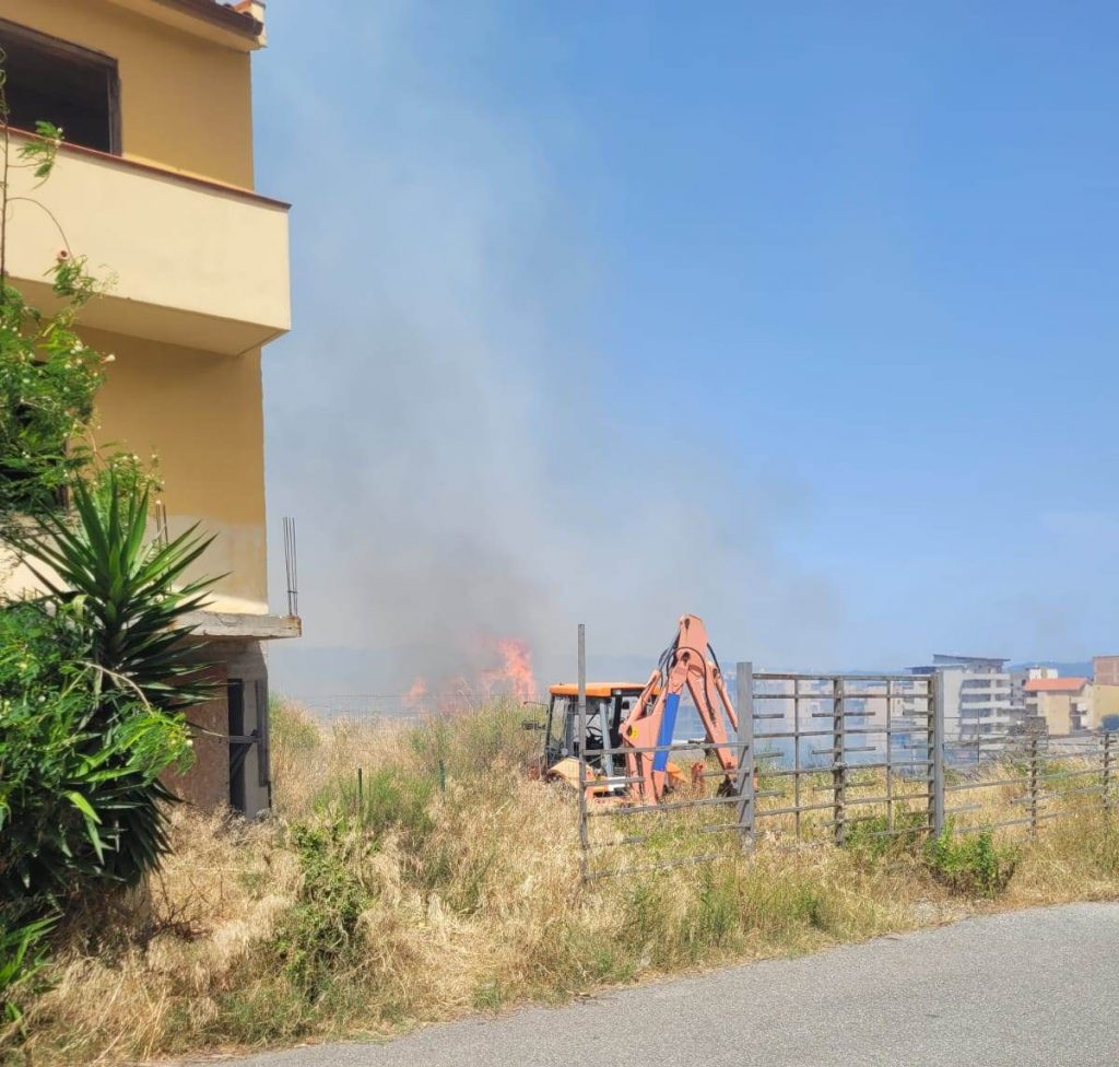 incendi reggio calabria