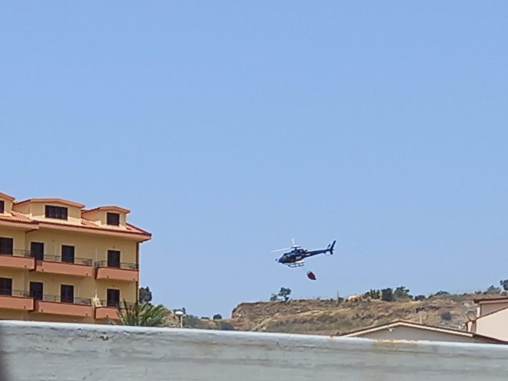 incendi reggio calabria