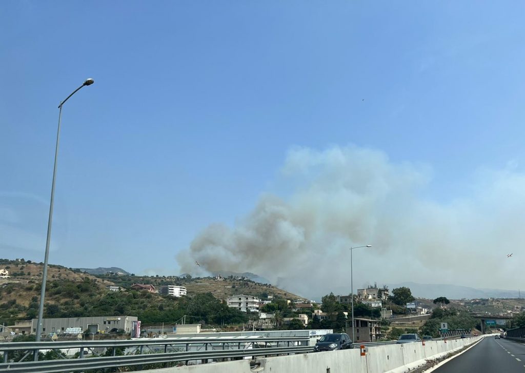 incendi reggio calabria