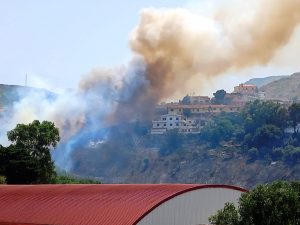 incendio morloquio 23 giugno