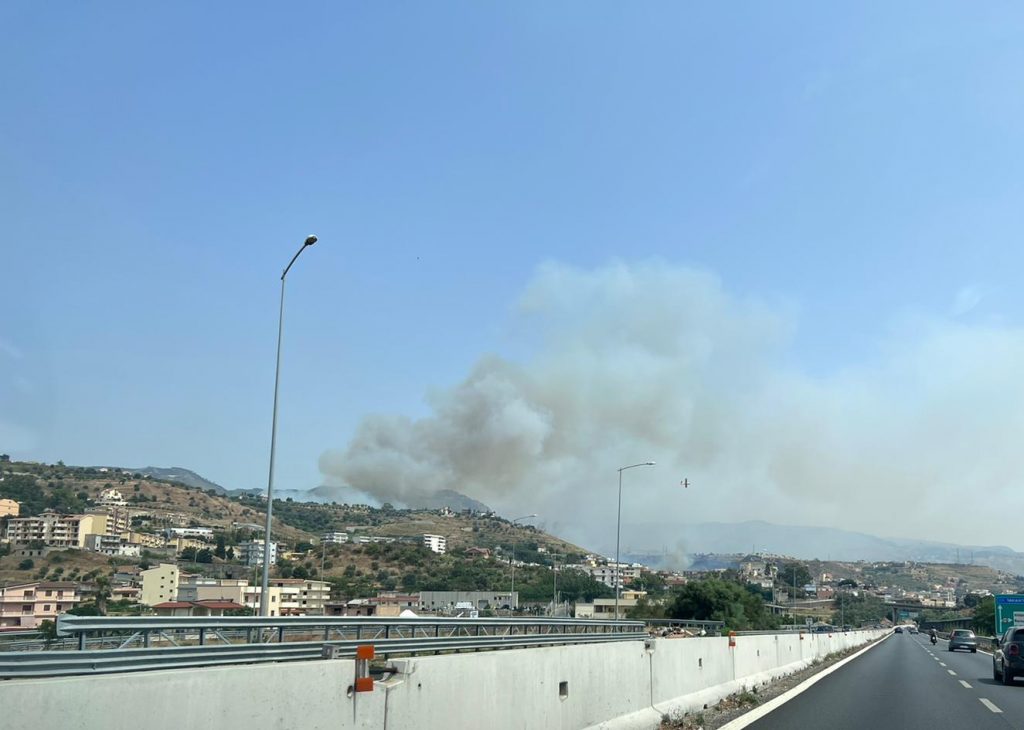incendi reggio calabria