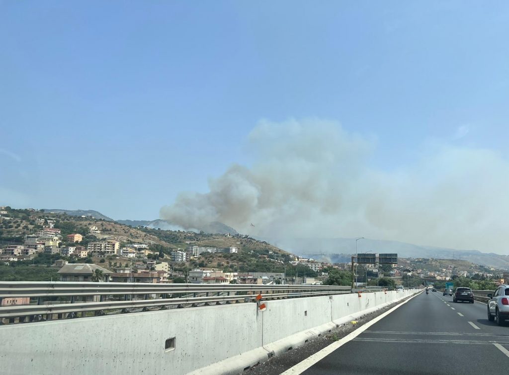 incendi reggio calabria