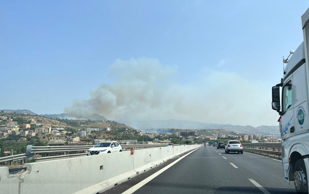 incendi reggio calabria
