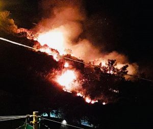 incendio reggio calabria