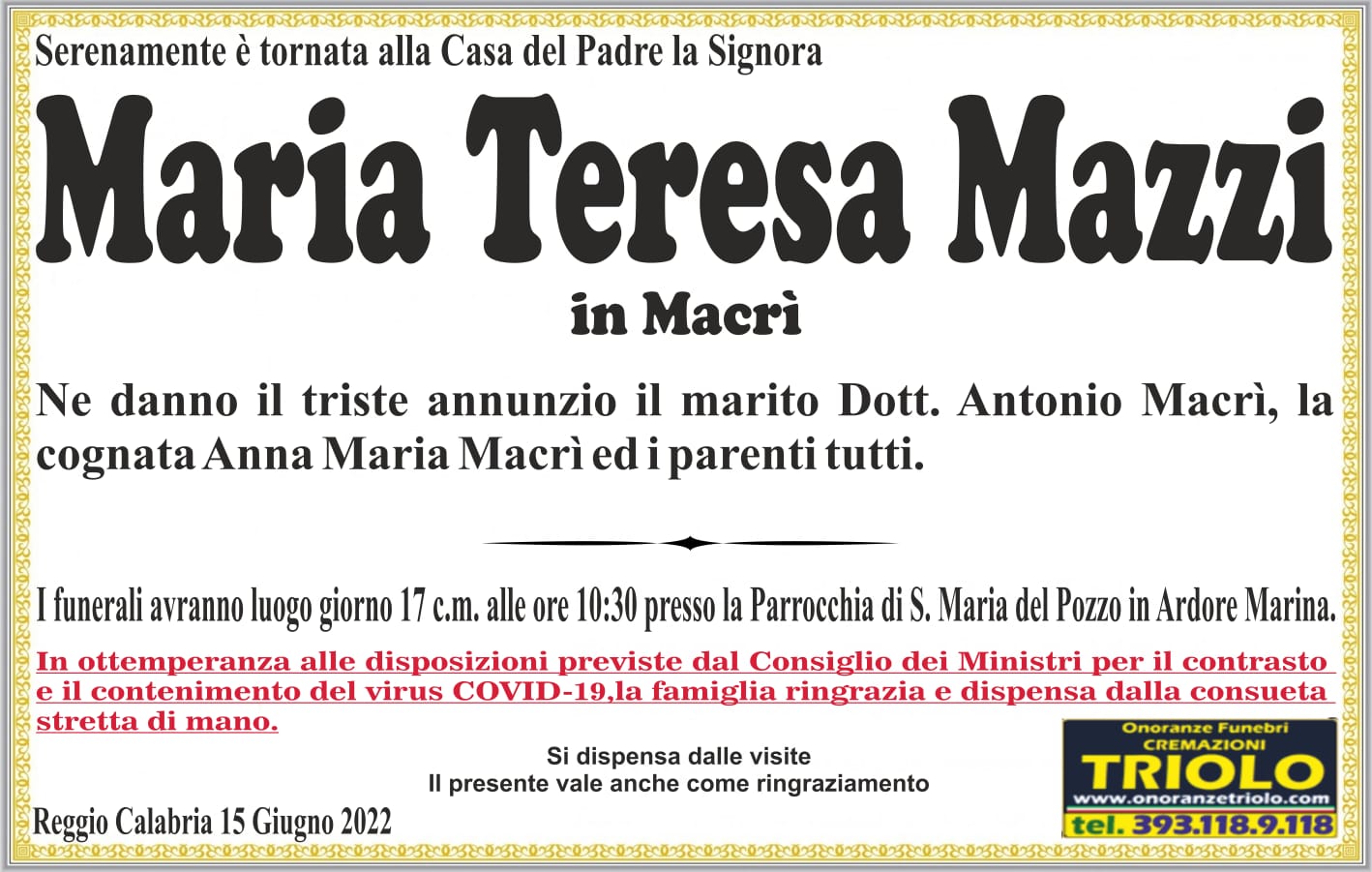 maria teresa mazzi