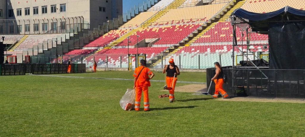 messinaservizi concerto vasco rossi green