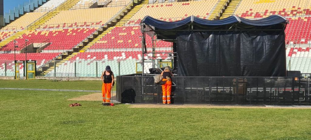 messinaservizi concerto vasco rossi green