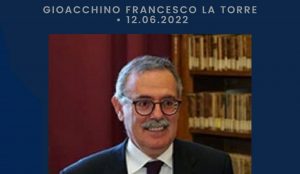 morto gioacchino francesco la torre