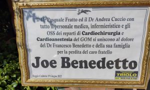 morto joe benedetto