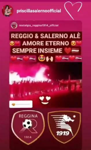 priscilla salerno posta gemellaggio reggina salernitana