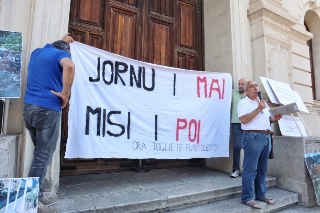 protesta cittadini mosorrofa