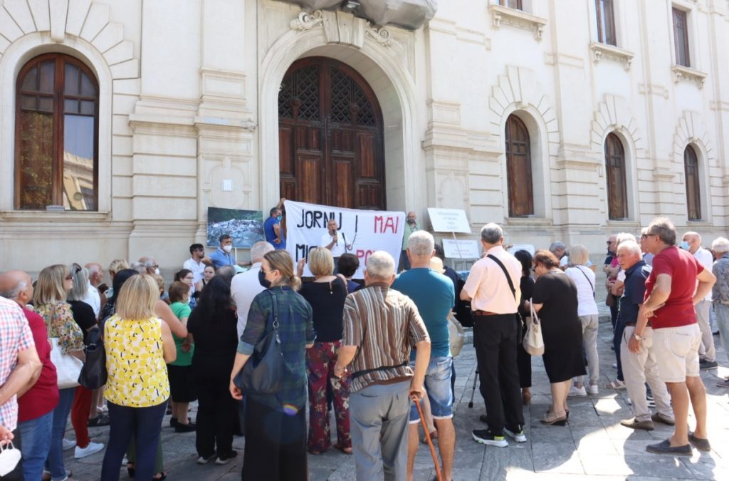 protesta cittadini mosorrofa