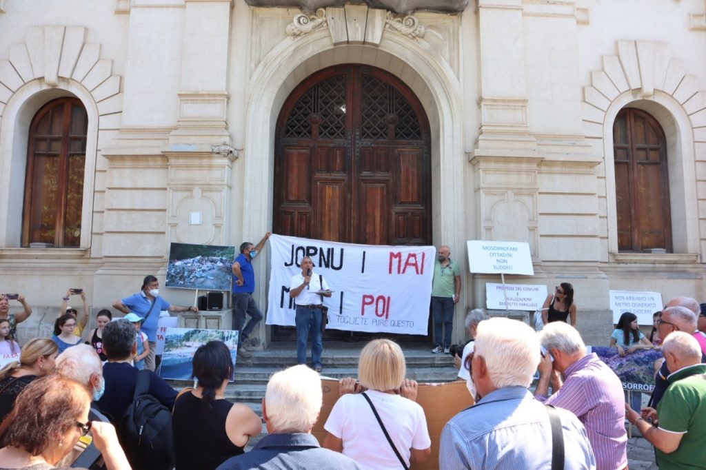 protesta cittadini mosorrofa