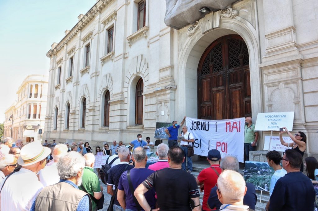 protesta cittadini mosorrofa