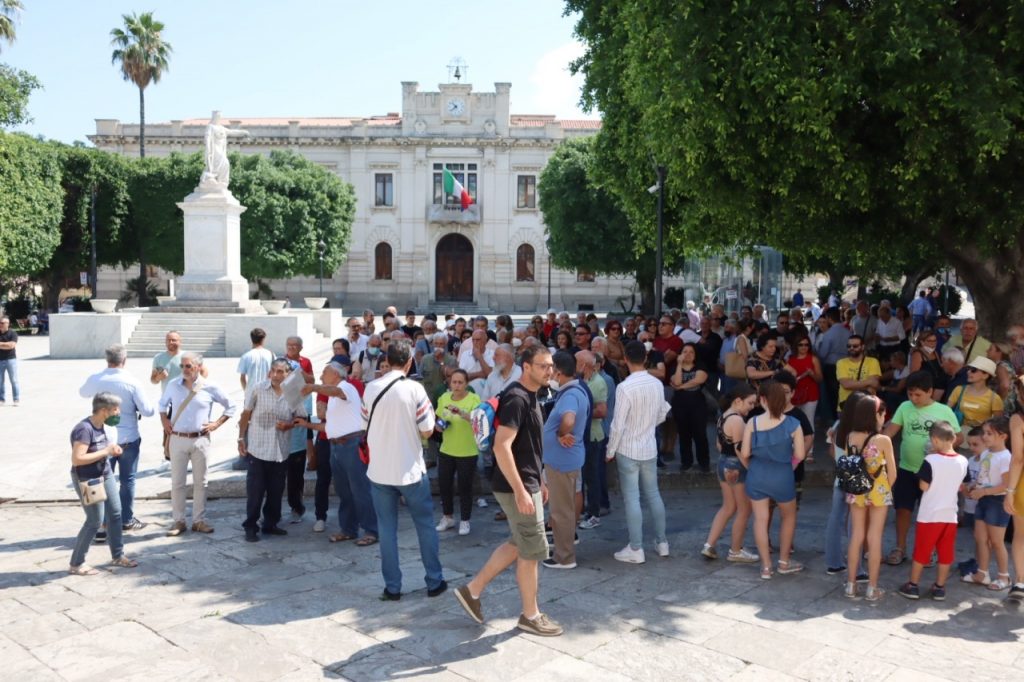 protesta cittadini mosorrofa