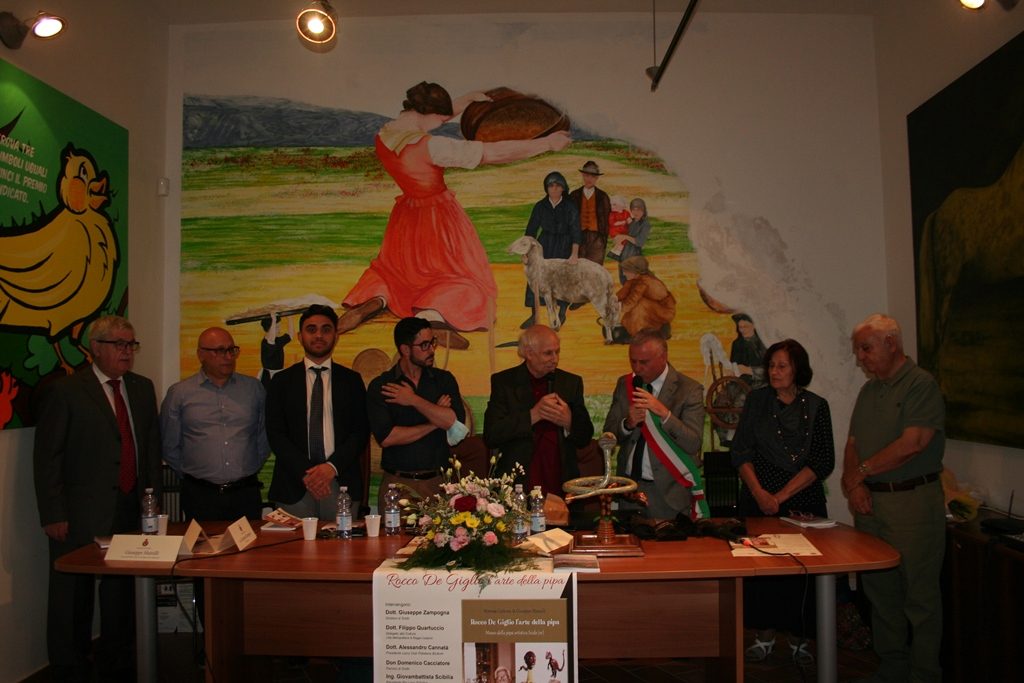 scido presentazione libro rocco de giglio, l'arte della pipa