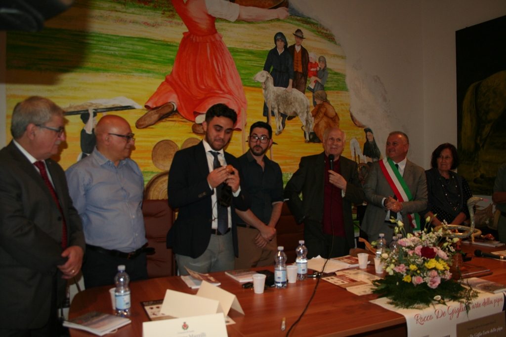 scido presentazione libro rocco de giglio, l'arte della pipa
