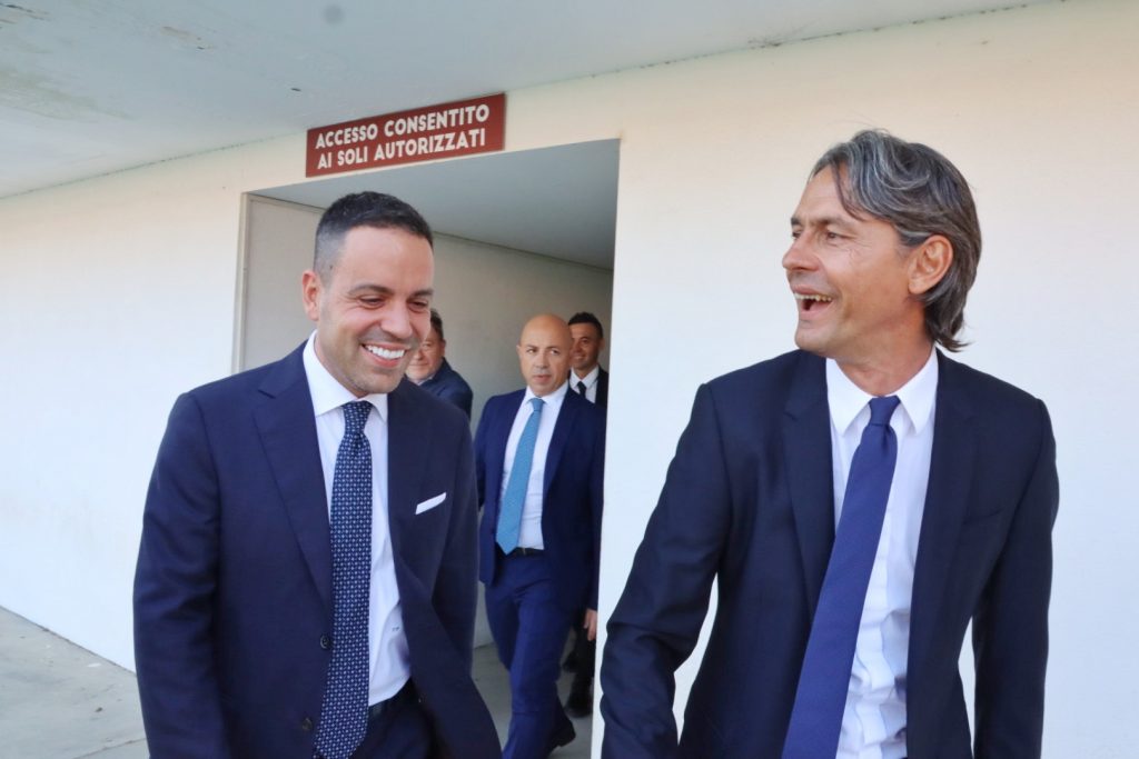 Conferenza presentazione Inzaghi-Reggina Saladini