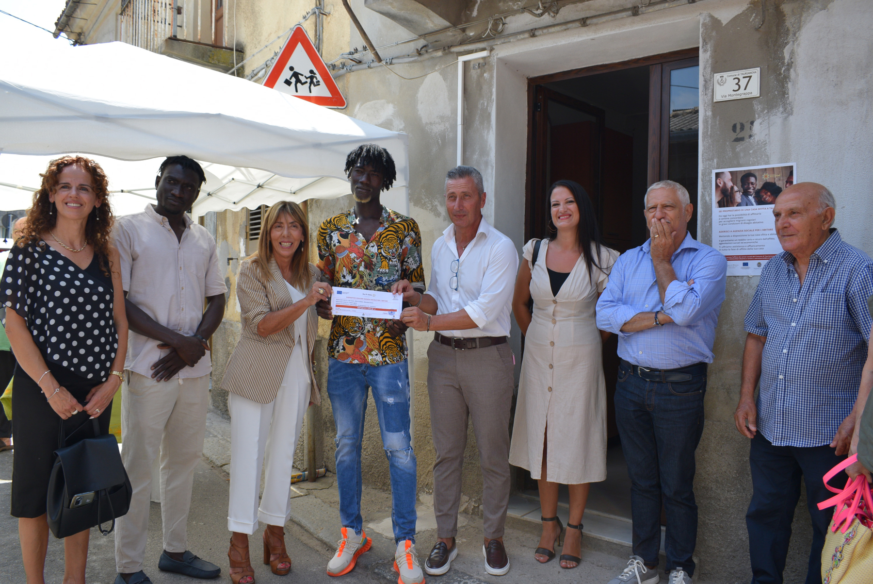 Consegna Casa Chiara a Taurianova