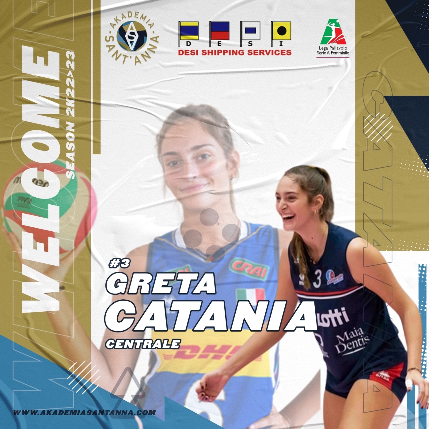 Greta Catania Akademia Sant’Anna