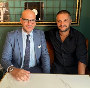 Il presidente INA Lorenzo Festicini e Filippo Pollifroni