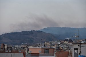 Incendio reggio calabria