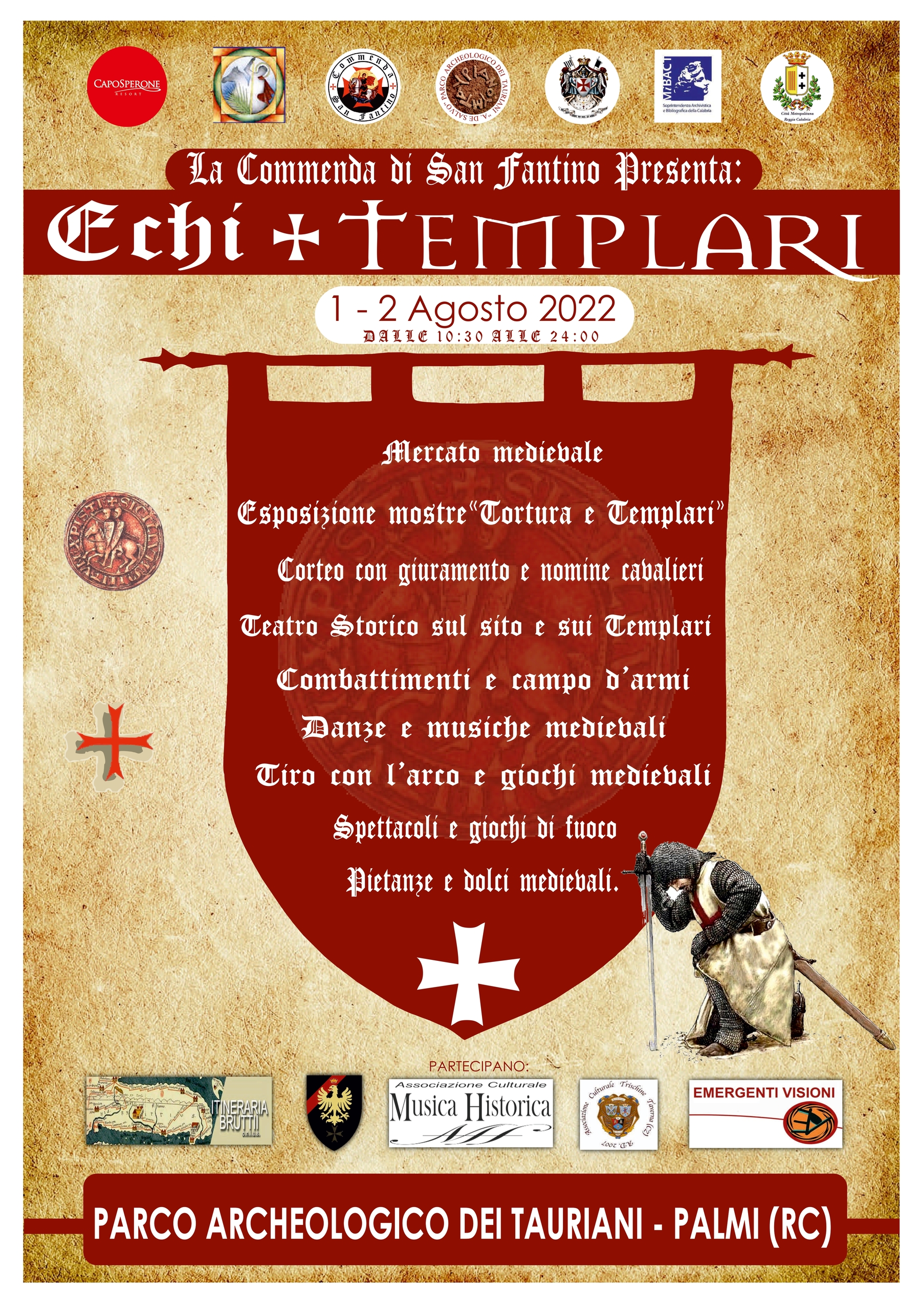 Locandina Echi Templari