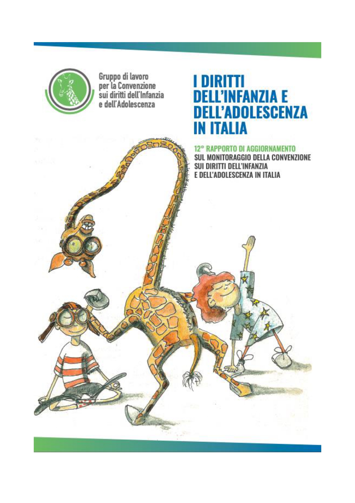 Locandina I diritti dell'Infanzia e dell'Adolescenza in Italia