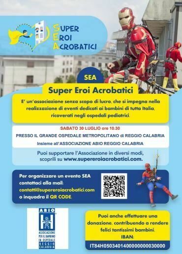 Locandina Super Eroi Acrobatici