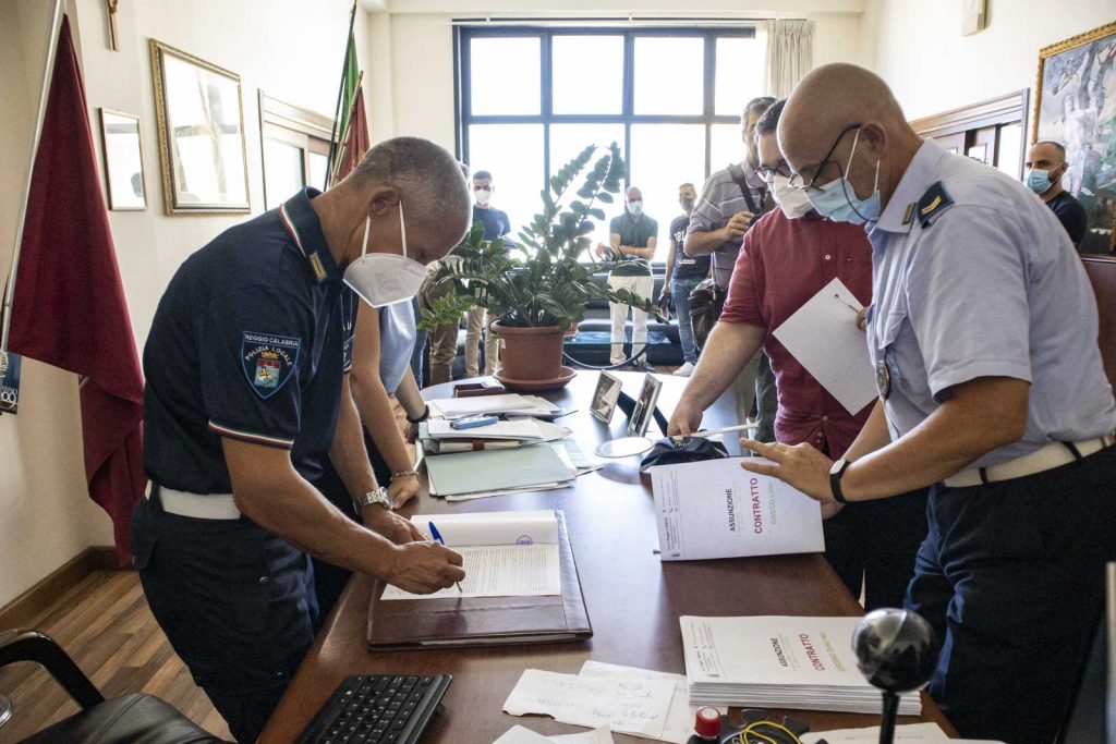 Nuovi assunti polizia municipale reggio calabria