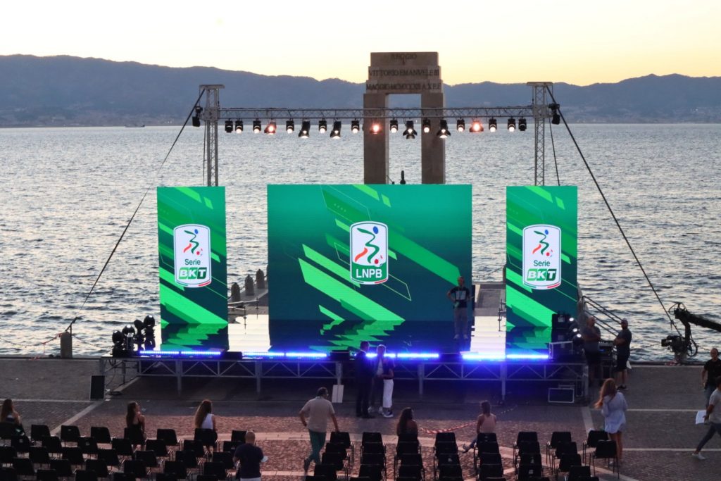 Sera di prova calendari Serie B Arena Reggio Calabria
