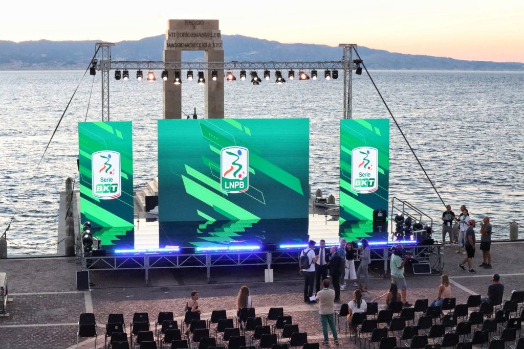 Sera di prova calendari Serie B Arena Reggio Calabria