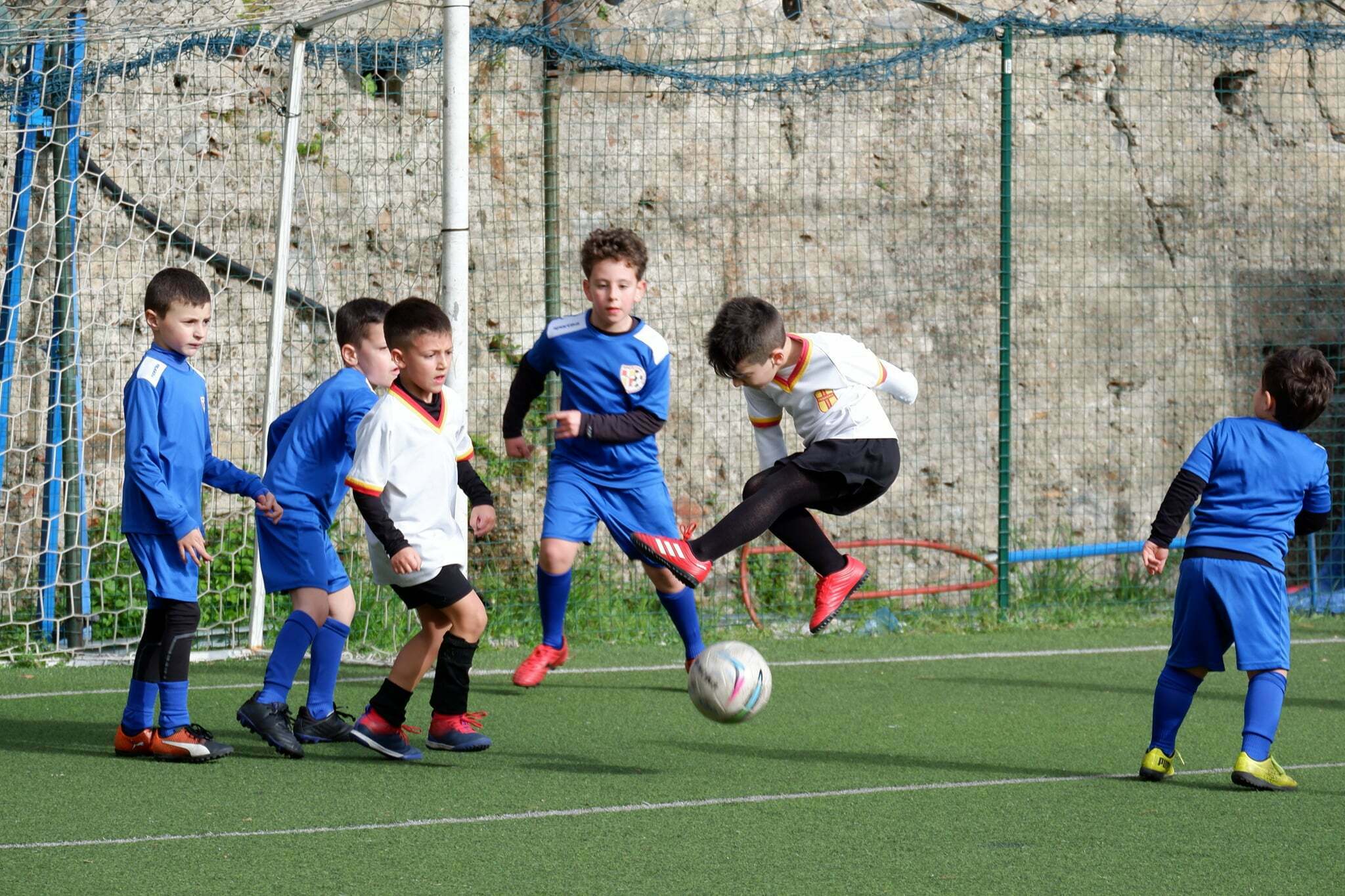 Una partita AICS della TRINACRIA CALCIO MESSINA