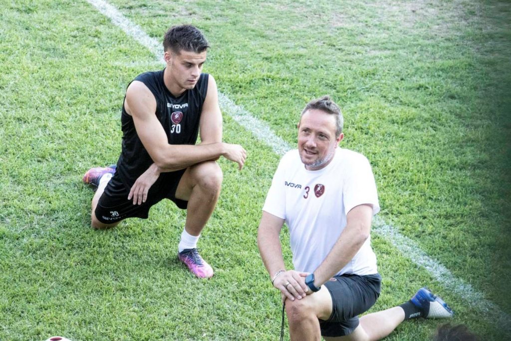 allenamento congiunto reggina-bocale niccolò pierozzi