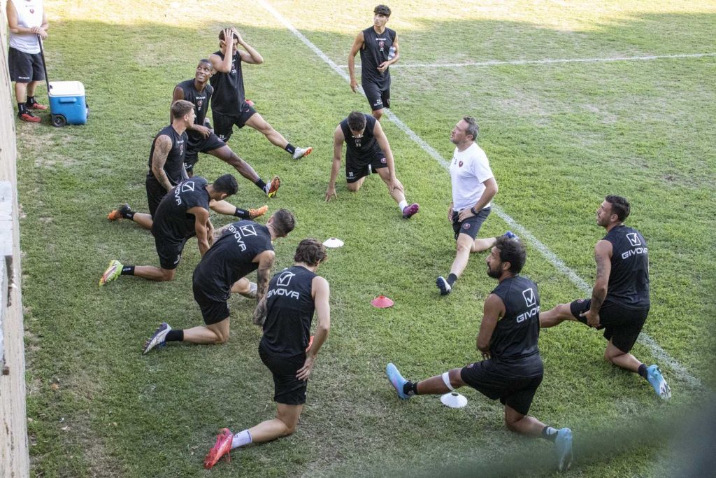 allenamento reggina-bocale sant'agata