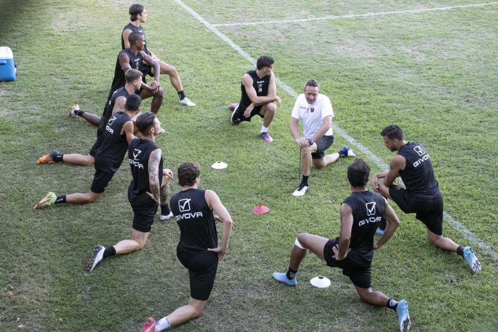 allenamento reggina-bocale sant'agata